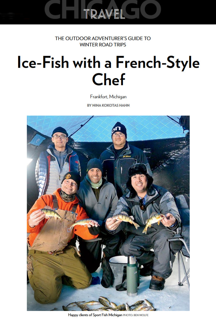 Chicago Magazine - Michigan Ice Fishing
